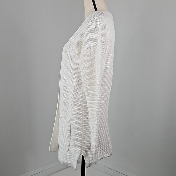 Marine Layer Catalina Knit Cardigan in Ivory Milk | Women's Small | MINOR FLAWS - Picture 4 of 16